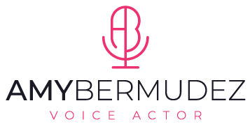 Amy Bermudez Voice Actor banner logo